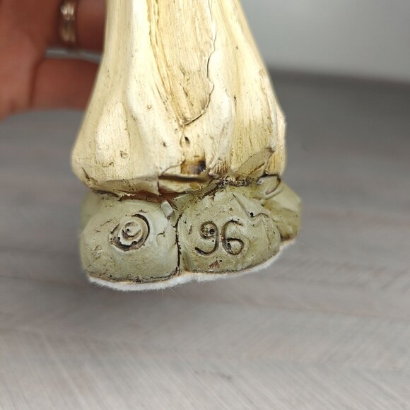 Vintage Angel Candle With Owl & Lantern Novelty Figural Taper Handmade 1996 - Picture 7 of 9